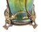 Art Nouveau Glass Vase with Bronze Overlay, 1900s 13