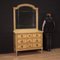 Louis XVI Style Lacquered Dresser with Mirror, 1960s 3