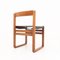 Vintage Wood & Skai Chairs, 1960s, Set of 6 24