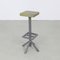 Vintage Industrial Bar Stools, 1970s, Set of 5 3