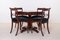 Biedermeier Round Dining Table and Chairs, 19th Century, Set of 5 7