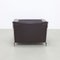 Lounge Chair in Leather and Steel from Moroso, 2000s 4