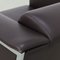 Lounge Chair in Leather and Steel from Moroso, 2000s 8