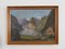 Painting The River in the Mountains, 1970s, Wood, Framed, Image 1