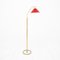 Stehlampe aus Messing, Italien, 1950er 1