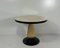 Italienischer Couchtisch aus Pergament, Schwarzem Lack & Blattgold im Art Deco Stil, 1980er 2