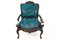 Armchair with Footstool, France, 1880s, Set of 2, Image 20