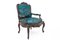 Armchair with Footstool, France, 1880s, Set of 2 14