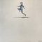 Joanna Woyda, Running, 2023, Acrylic on Canvas 1