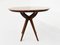 Round Red Onyx Table with Brass Details by Ico & Luisa Parisi for Ariberto Colombo, Italy, 1954, Image 3