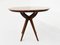 Table Ronde en Onyx Rouge avec Détails en Laiton par Ico & Luisa Parisi pour Ariberto Colombo, Italie, 1954 3