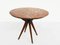 Round Red Onyx Table with Brass Details by Ico & Luisa Parisi for Ariberto Colombo, Italy, 1954 2