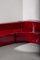 Italian Red Lara Sofa by Noti Massari, Roberto Pamio, and Renato Toso for Stilwood, 1968, Set of 2 7