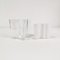 Mid-Century Vases in Glass by Alvar Aalto, Finland, 1980s, Set of 2 2