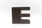 Mid-Century Modern Patinated Copper Letter E, Germany, 1960s-1970s, Image 4