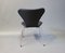 Modell 3107 Stühle von Arne Jacobsen für Fritz Hansen, 1967, 2er Set 5