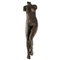 Skulptur eines weiblichen Akts in Terrakotta & Bronze 1