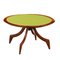 Coffee Table in Painted Beech and Glass, 1950s, Image 1