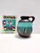 Vintage Fat Lava Black and Teal Ceramic Vase in Multi-Color 484-30 from Scheurich Wgp, 1970s 10