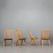 Vintage Chairs in Beech and Teak from Karlson & Sons, Sweden, 1960s 2