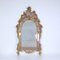Espejo antiguo con marco dorado, Italia, de principios del siglo XIX., Imagen 1