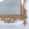 Espejo antiguo con marco dorado, Italia, de principios del siglo XIX., Imagen 4