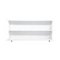 Rectangular Container Shelf in White Steel, 2000s, Image 4