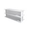 Rectangular Container Shelf in White Steel, 2000s, Image 1