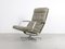 FK85 Gray Leather Lounge Chair by Preben Fabricius & Jørgen Kastholm for Kill International, 1962 5