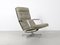 FK85 Gray Leather Lounge Chair by Preben Fabricius & Jørgen Kastholm for Kill International, 1962 3