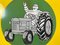 Michelin Tractor Sign in Enamel and Metal, 1960s, Image 3