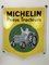 Michelin Traktorschild aus Emaille und Metall, 1960er 4