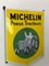 Michelin Traktorschild aus Emaille und Metall, 1960er 11