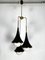 Suspension Mis-Century Stilnovo avec Trois Lumières de Sciolari, Italie, 1950s 13