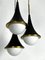 Mis-Century Stilnovo Pendant with Three Lights from Sciolari, Italy, 1950s, Image 4