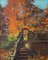 Día soleado de otoño, El jardín secreto, años 70, óleo sobre lienzo, Imagen 2