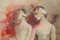 Montserrat Barta, Tre ballerine, anni '50, acquerello, Immagine 3