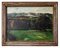 Paesaggio impressionista, anni '20, Olio su tela, con cornice, Immagine 1