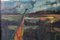 Paisaje impresionista, años 20, óleo sobre lienzo, enmarcado, Imagen 3