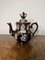 Große antike Bargeware Teekanne, 1900er 6