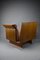 Postmodern Neo Eclectic Wood and Leather Lounge Chair from Busnelli, 1983 14