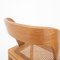 Sedie in legno e paglia attribuite a RB Rossana, Italia, anni '70, set di 4, Immagine 13