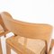 Stühle aus Holz & Wiener Stroh, RB Rossana zugeschrieben, Italien, 1970er, 4er Set 12