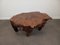 Brutalistic Coffee Table in Burr Elm, 1950s, Image 10