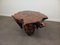 Brutalistic Coffee Table in Burr Elm, 1950s, Image 3