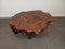 Brutalistic Coffee Table in Burr Elm, 1950s, Image 2