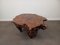 Brutalistic Coffee Table in Burr Elm, 1950s, Image 11