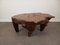 Brutalistic Coffee Table in Burr Elm, 1950s, Image 15