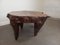 Brutalistic Coffee Table in Burr Elm, 1950s, Image 14