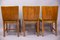 English Art Deco Walnut Dining Table and Chairs from Hille, 1930s, Set of 7 5